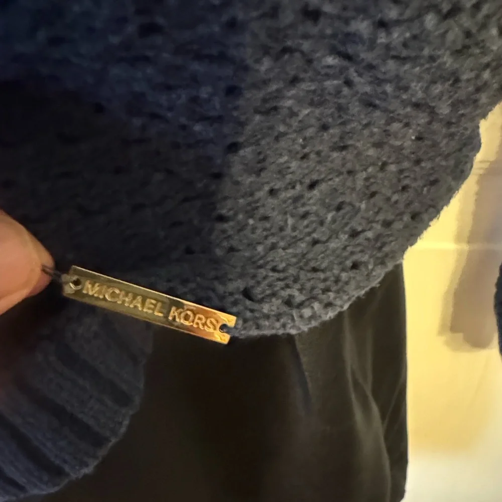 Michael Kors Navy Knit Sweater